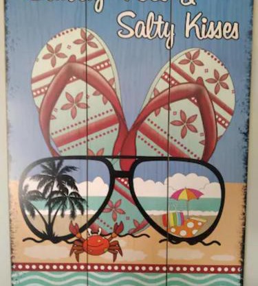 sun, sand & surf, its all across the road