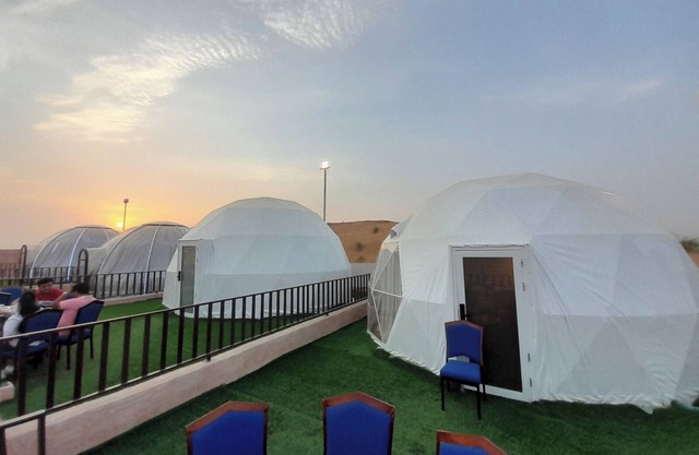 Sunset Desert Safari With Glamping