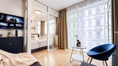 Sunshine City Apartment - Leipzig Zentrum - Kostenfreier Tiefgaragenstellplatz