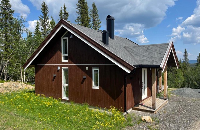 Sykkelhytte ved Slåtten i Synnfjellet