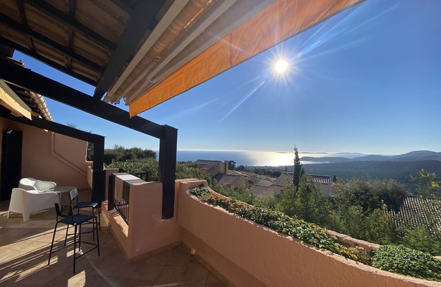 T3, Superbe vue Mer, Piscine et Parking Privé