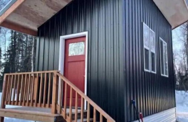 Talkeetna Tiny House Cabin Aspen Fire-pit/ski/bike/multi-use trails