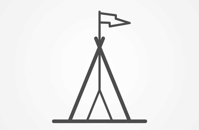 Tents on the meadow at the Wangeliner garden - campsite at Wangeliner garden