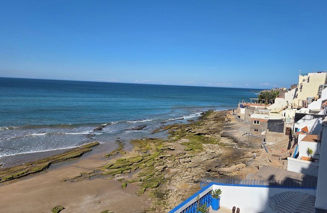 Terrace on the azure