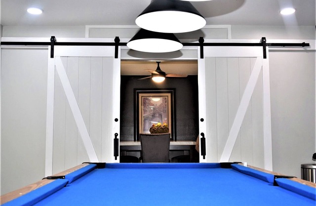 The 32sq ft. Pool Table Home