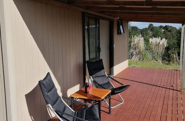 The cabins with 50 acres of private bush