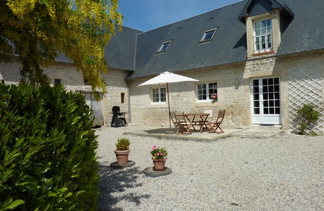 The calm of the countryside near the beaches and the historic town of Bayeux