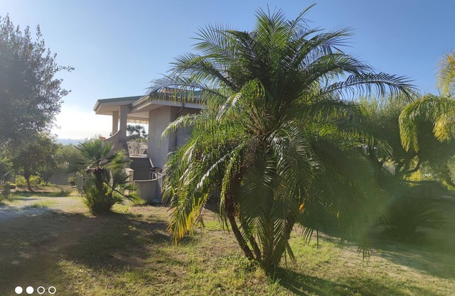 The cliff of the cape vacation homes cottage panoramic location Capo Vaticano