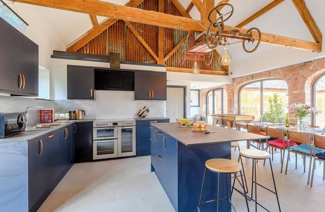 The Go Cart Barn is totally unique, inside and out with a sprinkling of retro cool.