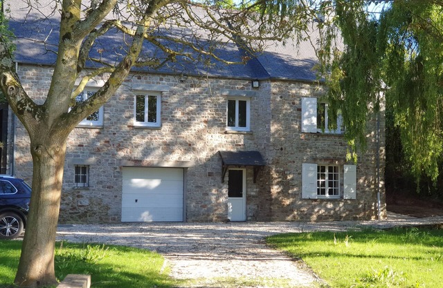The GRON mill is at the foot of the landing beaches