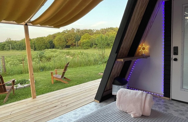 The Penny Farthing A-Frame Glamping Unit