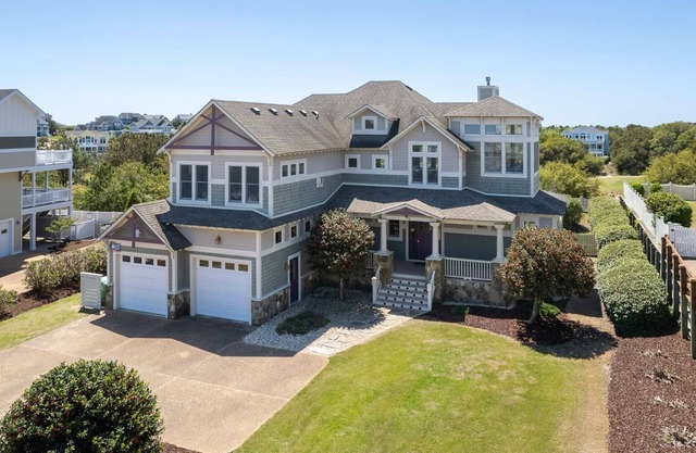 The Salty Beach at the Currituck Club 5 Bedroom Home with Private Community Amenities