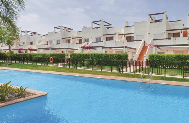 This beautiful apartment is located in a quiet corner of a resort complex with a communal pool and o