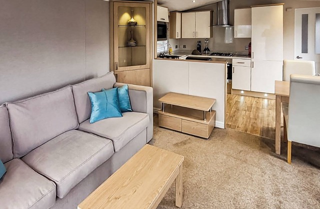 This stylish and contemporary holiday home is great for a family getaway.