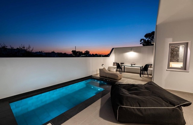 Thrilling Santorini Villa | Villa Gauche | 2 Bedrooms | Furnished Sun Terrace.