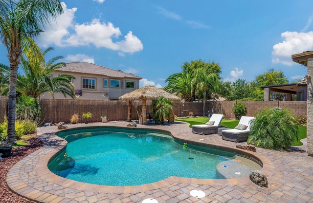 Tiki Bar & Heated Pool | Relax & Unwind