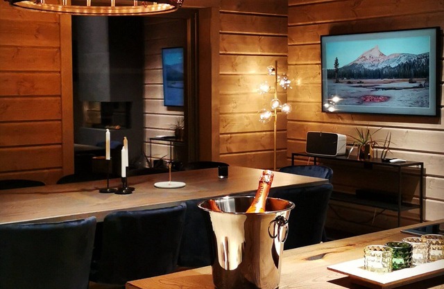 Timblalodgen, new luxurious cottage. Apartment, 2nd floor