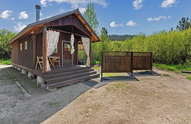 Tiny Cabin in the Mountains