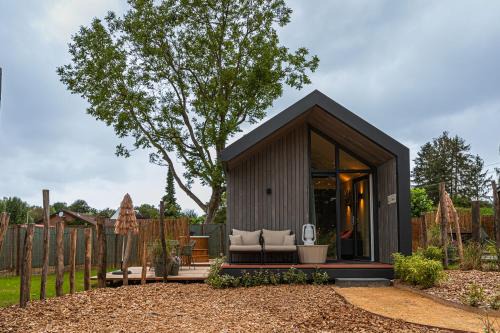 Tinyhouse luxe met hottub