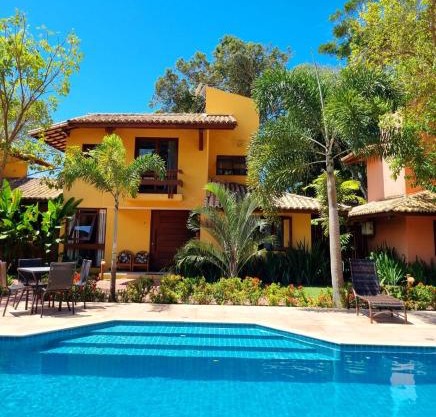 Top Houses Casa Amarela 3 quartos praia Araçaípe