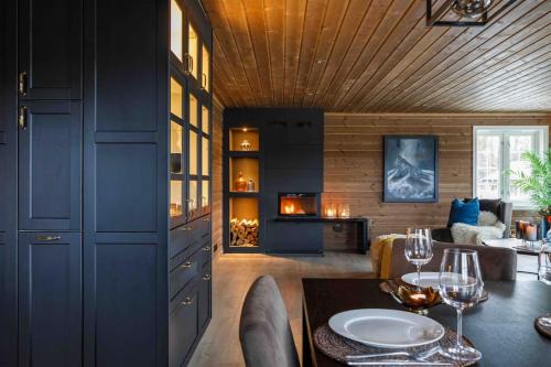 Toppmoderne hytte i Beito