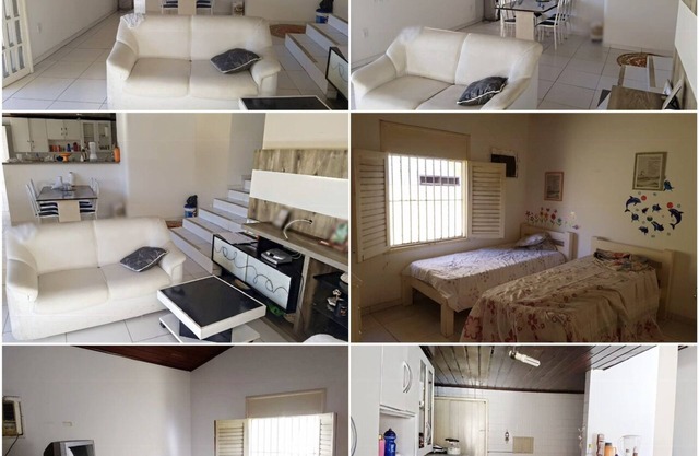 Tourist beach house opposite the home of influencer CARLINHOS MAIA