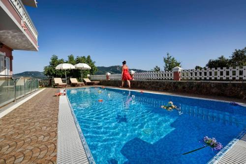 Tranquil Corfu Villa 3 Bedrooms Villa Chrinos Gated Pool Agios Georgios Pagon