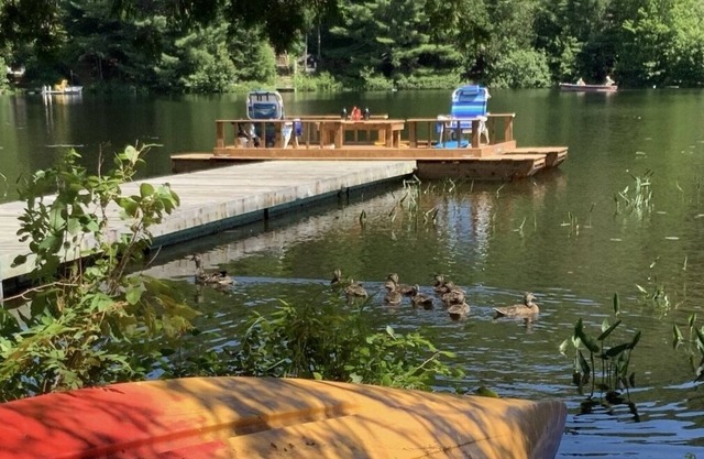 Tranquil Lakefront-2 bedroom retreat for work/play