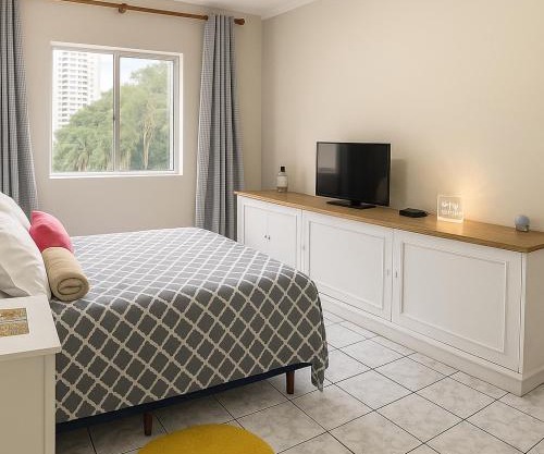 Tudo a pé sem stress, praia, comida e Shopping