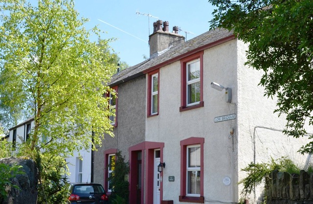 Two Chimneys is an attractive and traditional Lakeland terraced cottage, with Wi-Fi, garden and priv