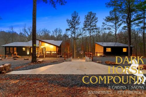 Two Gorgeous Cabins with Basketball Court in Broken Bow, Oklahoma