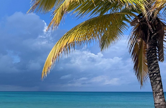Two villas on a white sandy beach of Fernandez Bay