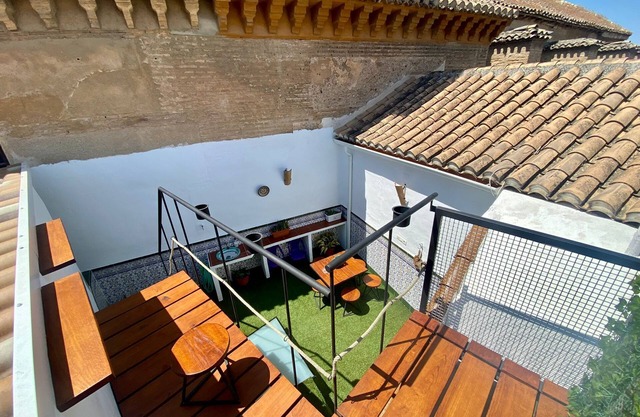 Typical Granada house in the Mirador de San Cristóbal - Albaicín