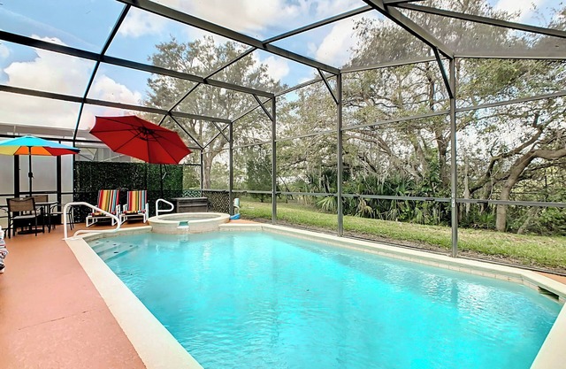 Under The Sea Vacation Pool/Spa Home W/AC Game Room & Near Theme Parks