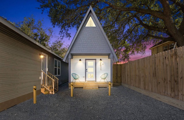 Unique A-frame Tiny House in Houston Central