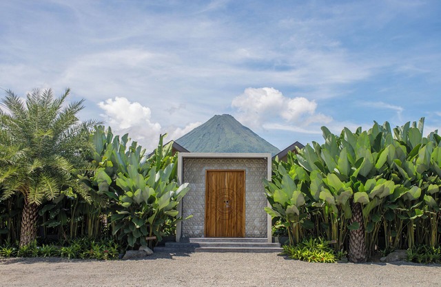 Unique designed villa, surrounded by tropical landscapes, in the very center.