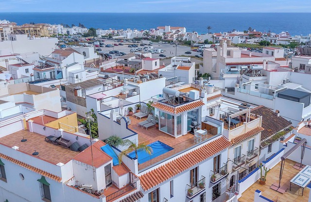 Unique house in a unique location in the centre of Nerja