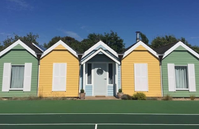 Unique rural eco house, with seasonal shared pool & tennis court
