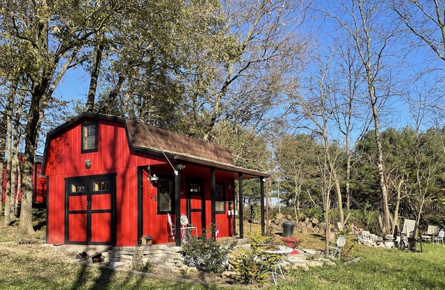 Unplug and recharge at the Taway Cabin by the Creek