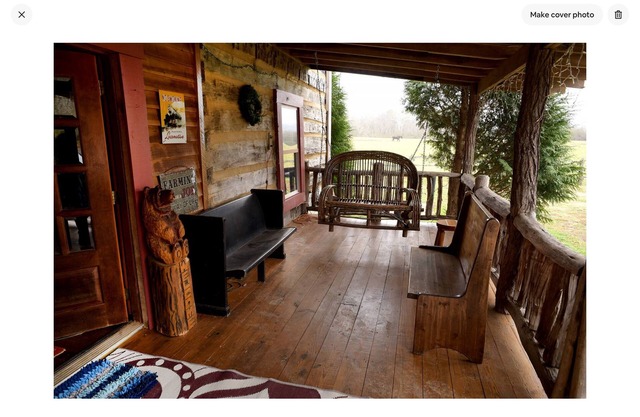Unplug & Recharge at “Visions of the Past” - our Rustic Cabin from 1844