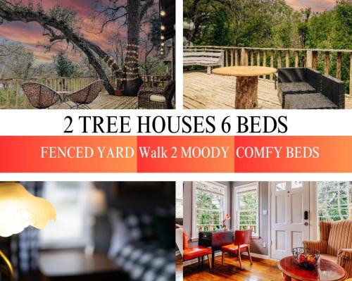 UT Moody Twin Treehouse Stay