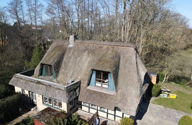 Vacation on the Schlei in an idyllic reed roof house