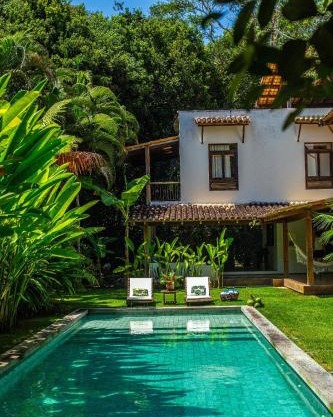 Vila Monet Trancoso - Refúgio sofisticado a 750m do Quadrado com 3 suítes