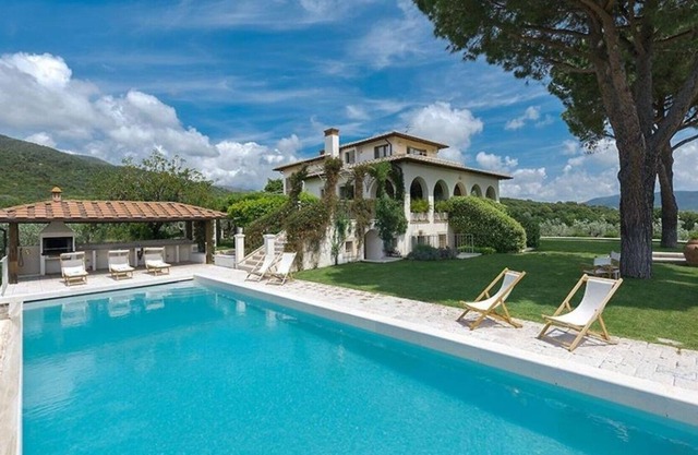 Villa Pescaia 14, with private swimming pool and stunning sea view, located near the town of Cas...