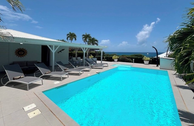Villa à St François G183 - 4 ch piscine vue mer