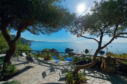 Villa con discesa a mare