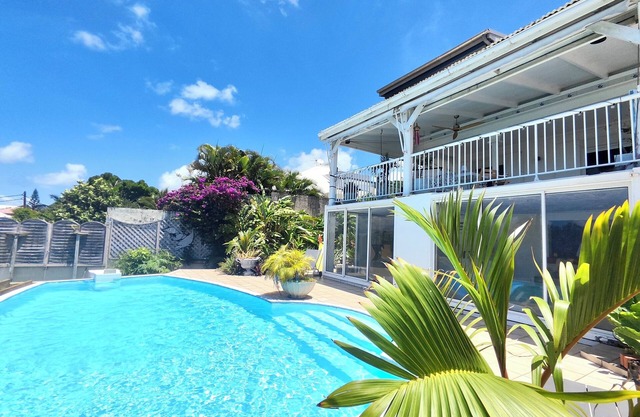 Villa Constellation Piscine,vue Mer et Plage de Petit Havre à Pied