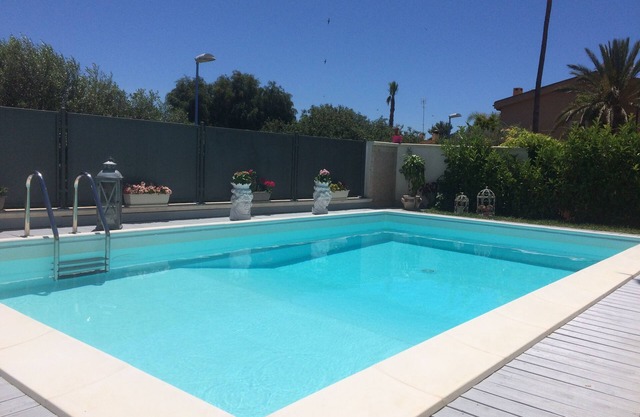 villa in San Leone with swimming pool