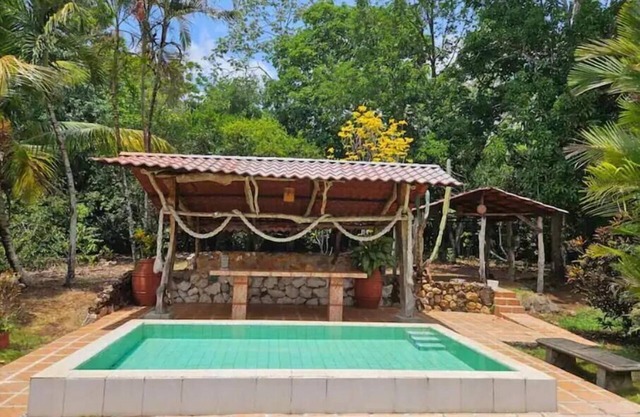 "Villa Thuja" 3B and pool for a relaxing getaway.