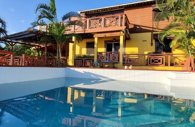 Villa with privacy and fantastic view Pitons, Caribbean Sea.